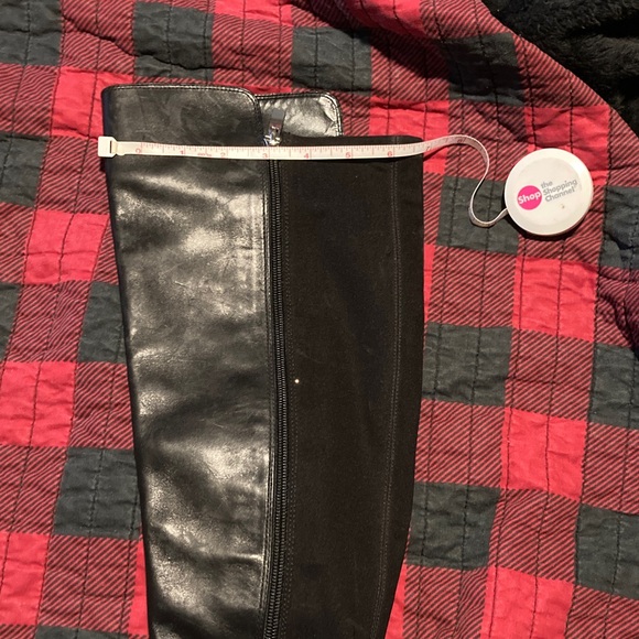 Vince Camuto Black Leather Tall boots - Picture 8 of 8